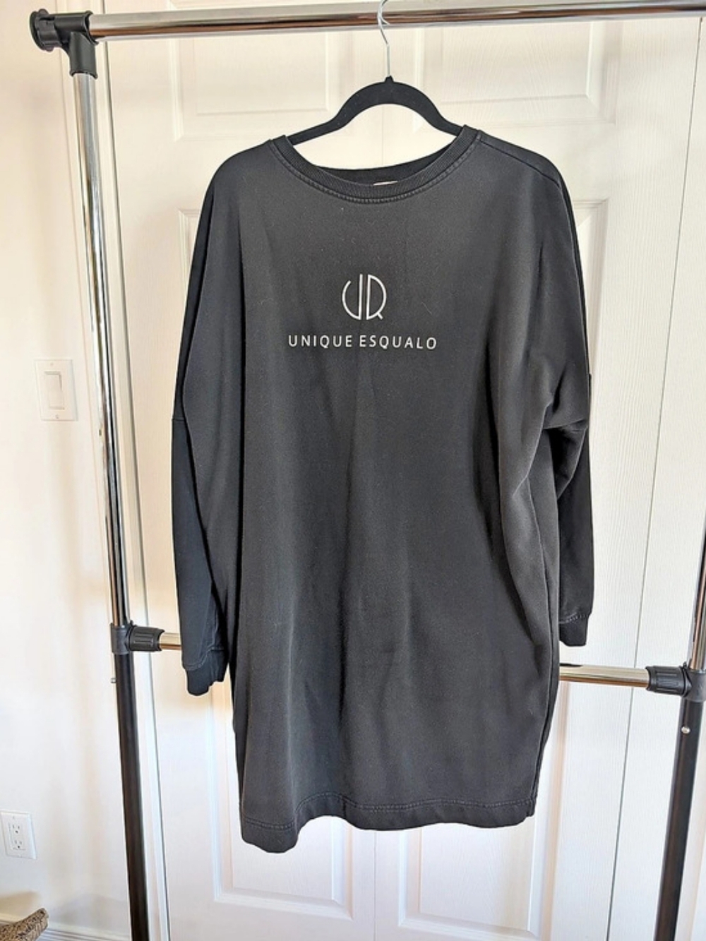 Unique Equesalo Black Long Sleeve Sweatshirt